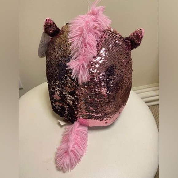 Ultra Rare Kelly Toys Pink Pig Unicorn Squishmallows - Picture 5 of 7